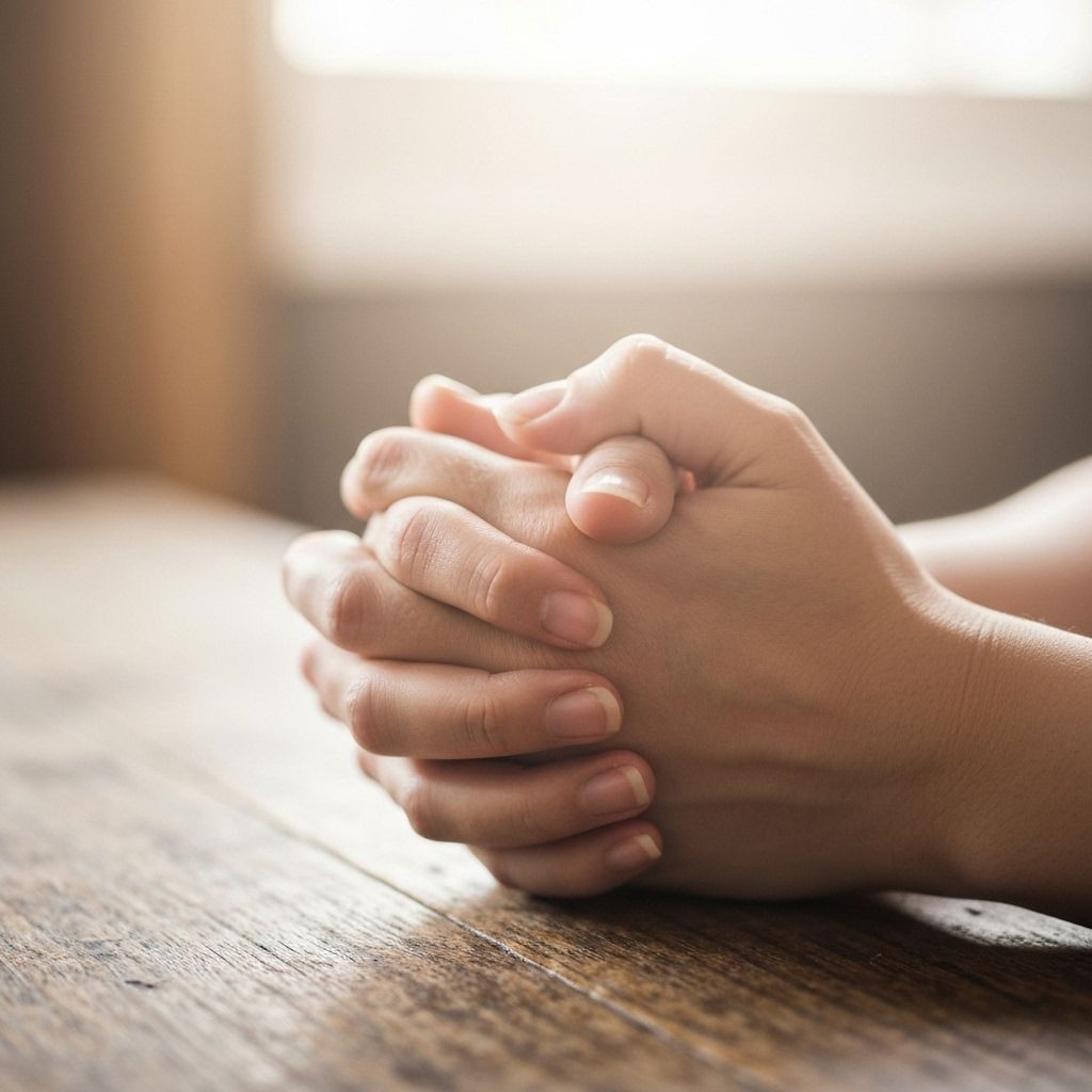 Prayer hands
