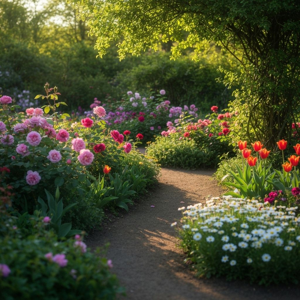 Peaceful garden